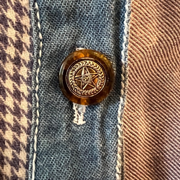 Denim Patchwork Vest - Picture 3 of 14